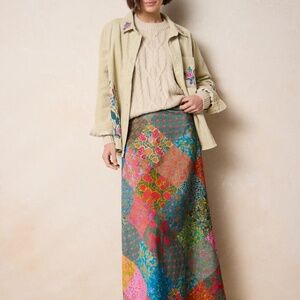 Amour Velvet Maxi Skirt